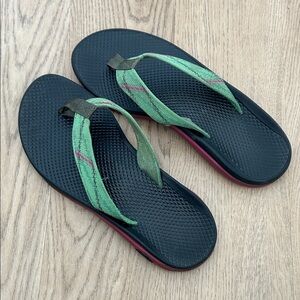 Women’s Chaco Classic Flip Sandals Green